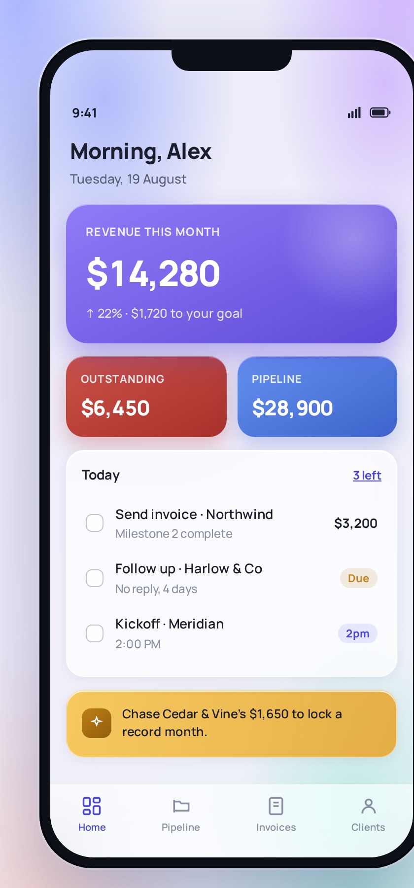 IndieFlow — mobile