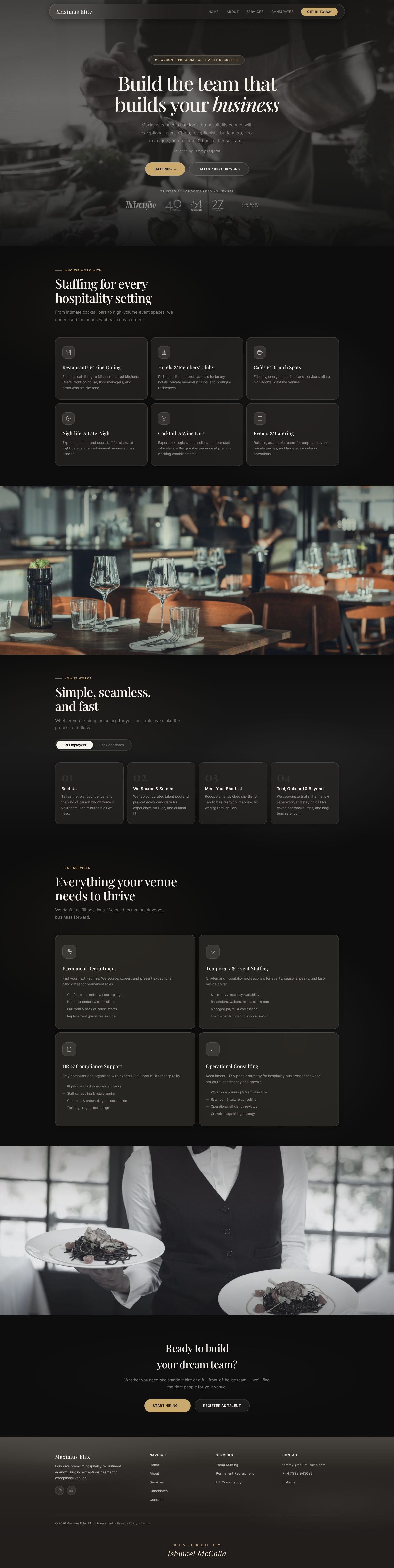 Maximus Elite — full site walkthrough