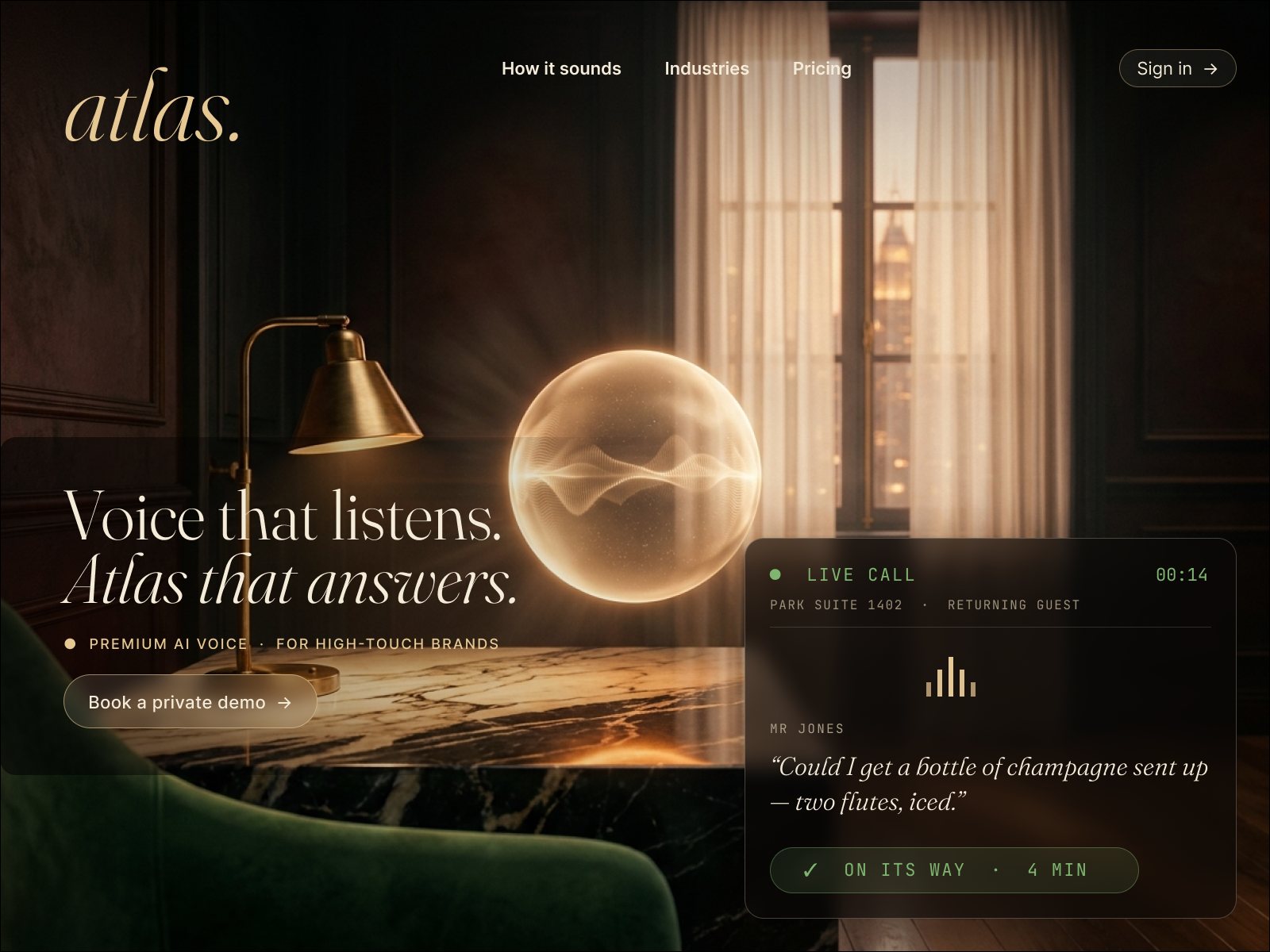 Autonomous outbound voice agent case study